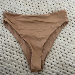 Skims nude high waist bikini bottom